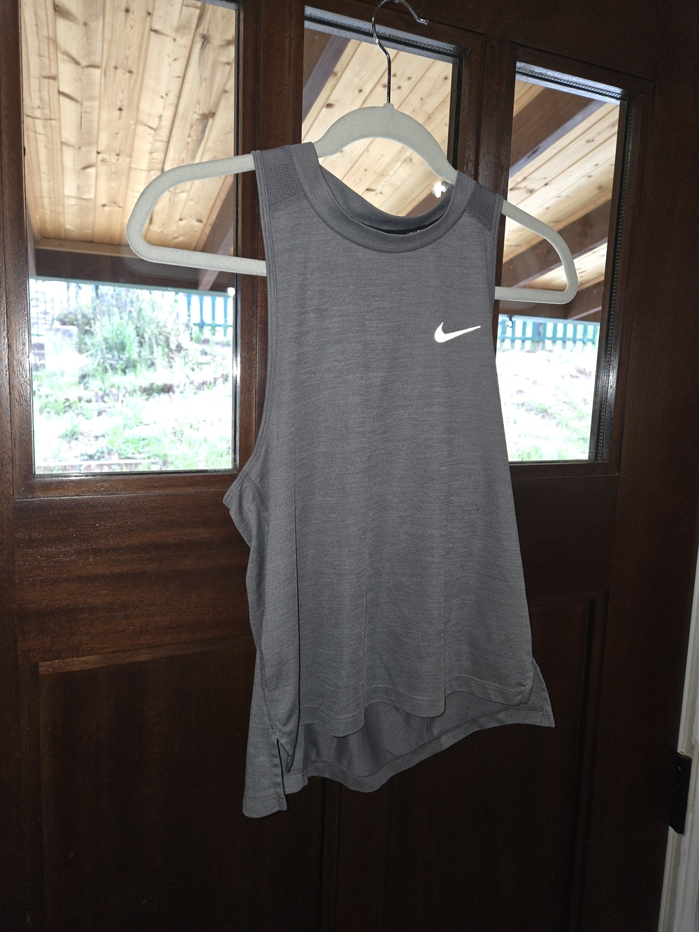 Nike Dri-FIT Running Tank Top – Women's Small – Gray - Picture 6 of 12
